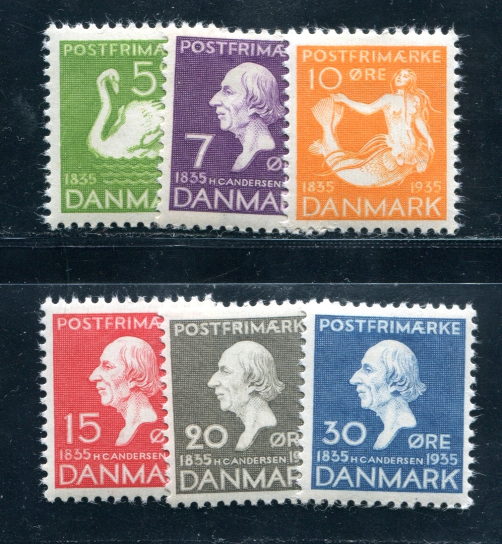 DENMARK 1935 222-227 * CHRISTIAN NADERSEN FLAWLESS SET (05207 | eBay
